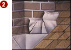 Damaged Flashing